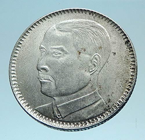 1929 CN 1929 Kina Godina 18. provincija Kwangtung AR 20 Cent Denomination_in_Description Good neverrtificirano