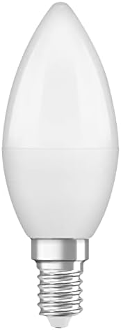 Osram baza oblika svijeće Classic B Led lampa, Plastična, topla bijela, E14, 5.7 W, Set od 4 komada