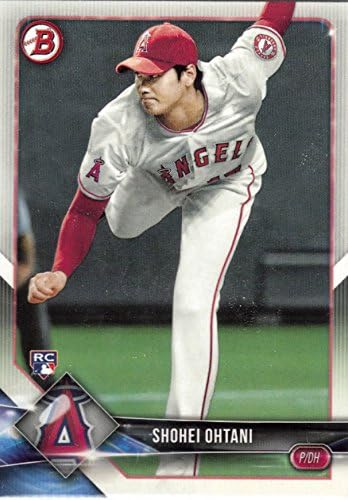 2018 Bowman Shohei Otani Los Angeles Angels Baseball Rookie Card 49