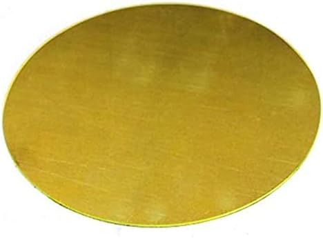 HaveFun Metal bakarna folija Mesingani disk Lim kružna okrugla H62 bakar CNC obrada metala rezane sirovine