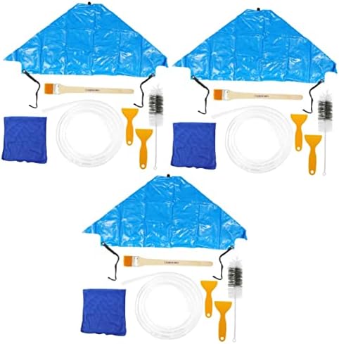 SOLUSTRE 3 Sets / 6pcs Air DIY odvod prašine sa četkicama čistač AC Kondicionirajući komplet za brisanje krpe uređaji za zidni servisni strugači Home-Cover regenerator čišćenje za čišćenje