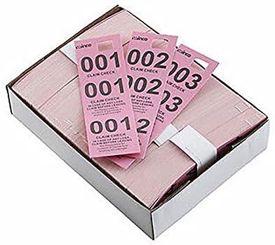 Provjere obloga Winco, ružičaste, 500 po kutiji