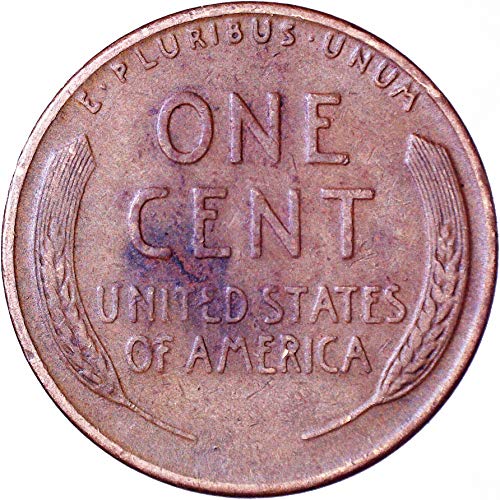 1944 D Lincoln pšenični cent 1c sjajan neobičan