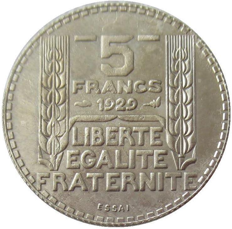 5 Francs 1929 francuski franak stranog replika kovanica