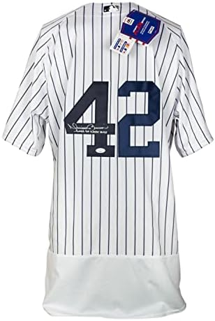 Mariano Rivera potpisao je Yankees Majestic Autentic Jersey za nošenje 42 JSA - autogrameni MLB dresovi
