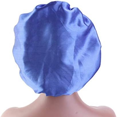Žene saten poklopca poklopca za noćno san širokoj traku za glavu za kosu Podesite elastičnu šešir dame turbanski šešir za spavanje