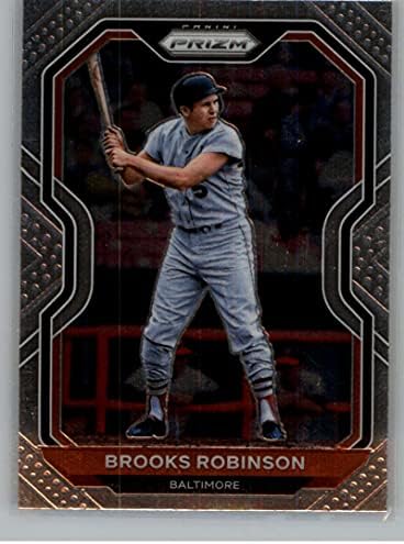 2021 Panini Prizm # 59 Brooks Robinson NM + -MT + Baltimore Orioles Baseball