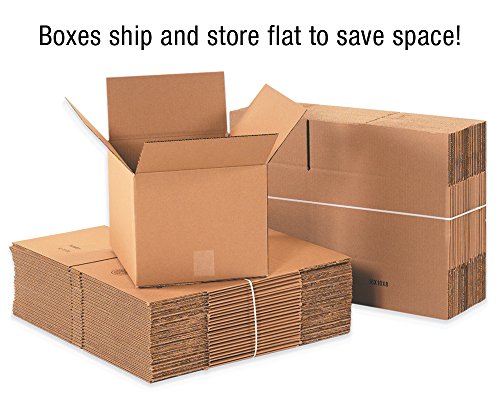 Kutije brze Bf555w valovite kartonske kutije, Jednostruki zid, 5 x 5 x 5, za pakovanje, otpremu, selidbu