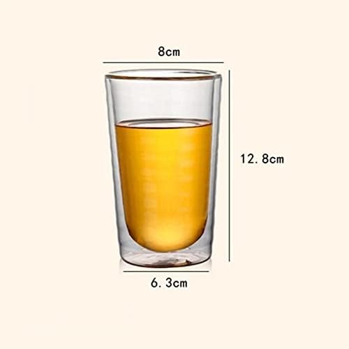 Staklena čaša za domaći čaše za vino vino koktel čaše za piće viski viski čaše za piće šalice kave dvostruke