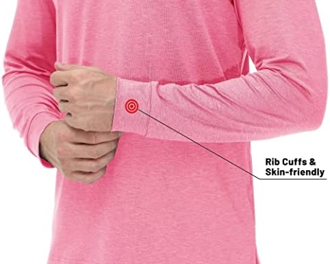 MAGCOMSEN muške duge rukave Polo majice 3 dugmad sa kragnom majica Quick Dry Performance Golf Polo majica