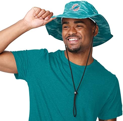 FOCO muški NFL tim Logo Sport Vanjska kanta za sunce Boonie šešir