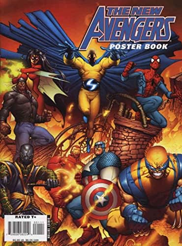 Nova knjiga postera osvetnika 1 VF / NM ; Marvel comic book