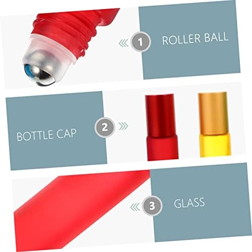 Hemoton 1 Set 12kom Roller Ball boca sprej za maglu bočica putni vadičep Mini putne bočice dozator parfema