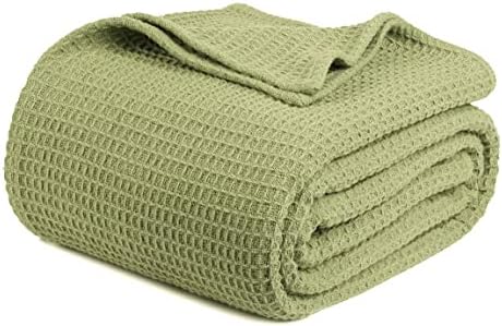 TEX Trend Luksuzan pamučni pokrivač - meka pokrivačica kraljeve veličine za krevet, kauč i kauč - prozračna