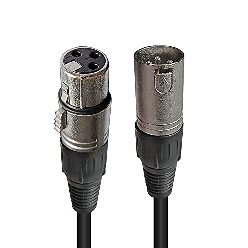 20ft XLR muški na ženski mikrofonski kabl od AxcessAbles | Američki kabl za mali biznis / zaštićeni mikrofonski