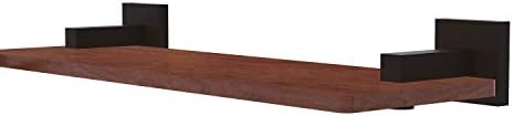 Saveznici MUSAS MT-1-16-IRW Montero kolekcija 16 inčni kruti Ipe Ironwood Drvena polica, ulje trljanje bronza
