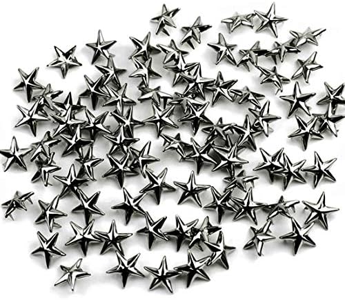Trgovina za šišanje 50 komada staza u obliku zvezde sa šiljcima - ručne prešane začu za nokte 10 mm metalni