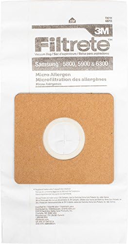 3m filtrete Samsung 5800, 5900 i 6300 Micro alergen vakuumska torba, crvena