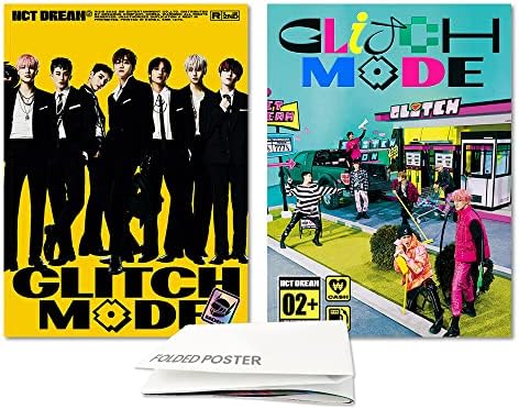 NCT DREAM - režim glitch The 2nd album Photobook verzija verzija