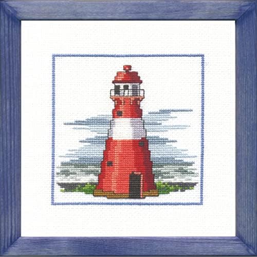 Permin 12-2165 komplet za ukrštene šavove Lighthouse Western Cape 15 x 15 cm