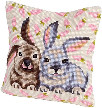 Kolekcija d'art Cross Stitch jastuk Kit: Flopsy & Mopsy