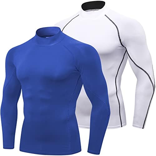 Muške kompresijske Košulje dugih rukava Cool dry Sun Protection sportske potkošulje za trčanje lagani vrhovi