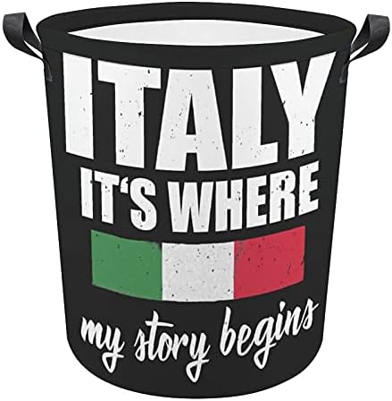 Ponosna Italija italijanska korpa za veš korpa torba za prljavu odeću kanta za odlaganje vodootporna sklopiva