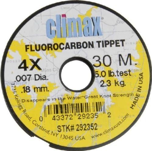 Cortland Climax 4x fluorokarbonski slatkovodni materijal za tipet