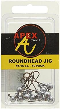 Apex pribor AP116-10-8 Jig Heads 1 / 16oz 10pk ravnica