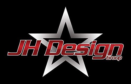 JH dizajnerska grupa Muška Ford Mustang The Stars & Bars Crew Crew Crt majica