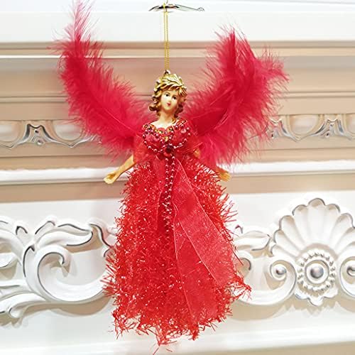 Božićne ukrase perle Viseći ukrasi ukrasi Tree Angel Xmas Privjesci za lutke Početna Božićna dekoracija