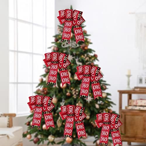 Xios 2022 za božićno stablo vijenac za omotavanje poklona lukoviti kućni dekor božićno drvce DIY ukrasne