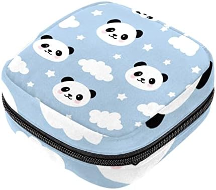 Slatka panda Cloud sanitarne vrećice za pohranu sa ubrusom Prijenosni period torbice za torbu za period