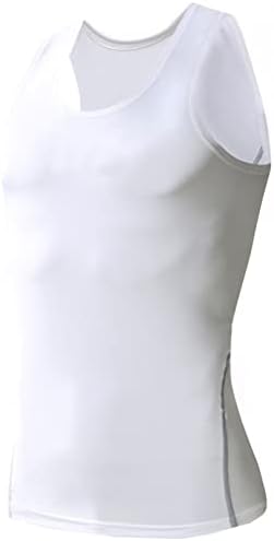 ChyJoey Man's Slim Body Shaper Tank Tops Shirts Compression Sleeveless Shirts Body Shaper za trening trčanje
