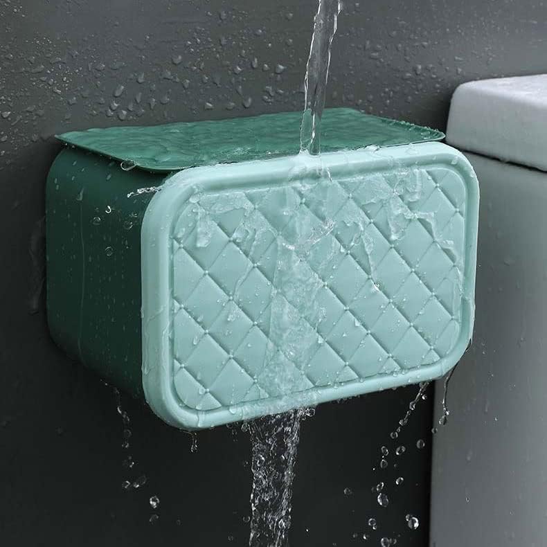 ZYJBM multifunkcionalni držač toaletnog papira vodootporna kutija za odlaganje toaletnog tkiva na zidni