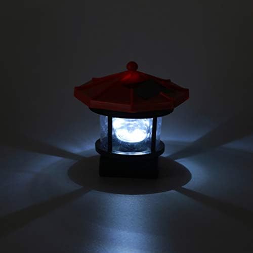 Uonlytech solar LED Svjetionik vodootporna pejzažna lampa Vrtna lampa za vanjski travnjak Patio Pond Ornament