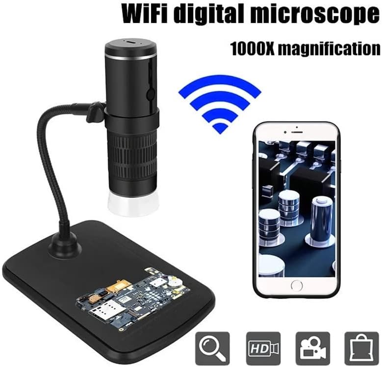 LXXSH 1000x digitalni mikroskop 1080p Visoki definicija WiFi mikroskop pametnog telefona za zavarivanje