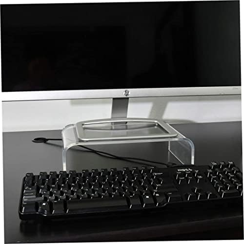 Eioflia akrilni stalak za Monitor Clear monitor Riser sa čvrstom platformom za kućnu kancelariju koristite