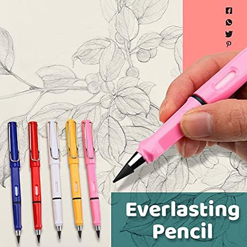 Beskonačna olovka, metalna ink bez ekran, vječna olovka sa ultra-komprimiranim pisanjem izbrisav, vječno