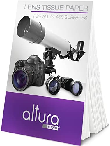 - Altura Photo Lens Cleaning maramica, univerzalni papir za sočiva kompatibilnosti za DSLR & amp ;sočiva