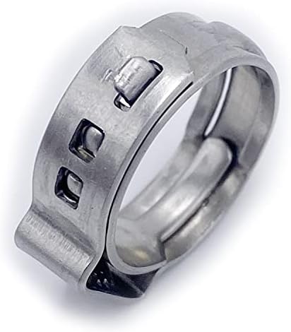 Bangrui 10 kom 1/2-inčni Nerđajući čelik,Pex cinch stezni prstenovi za Pex cijevi