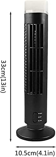 Yunyn prijenosni USB električni toranj ventilator za osciliraju ventilator za ventilator sa 2 brzine Opcije