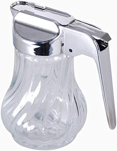 Sretna prodaja HSHJ - 4hngls, 4 fl oz Classic glass Jar sirup dozator kondenzirano mlijeko ulje sirće soja