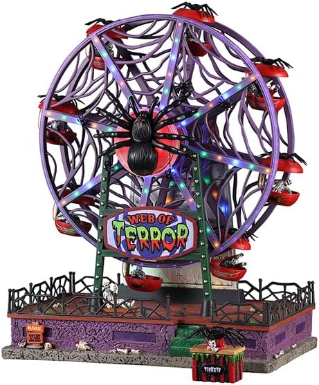 Lemax Web of Terror Ferris Wheel 14823