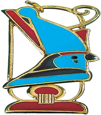 YTC plavi Horus sa krunom privjesak broš i 26 inčni kabl
