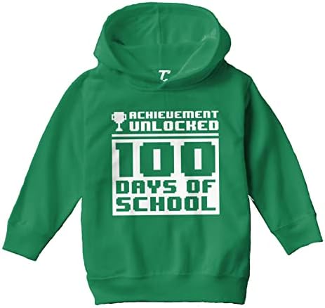 TCOMBO postignuće otključano 100 dana školskog mališana / omladinskog runa Hoodie