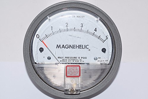 Dwyer 2005 Magnehelic diferencijalni manometar, tip, 0 do 5 WC