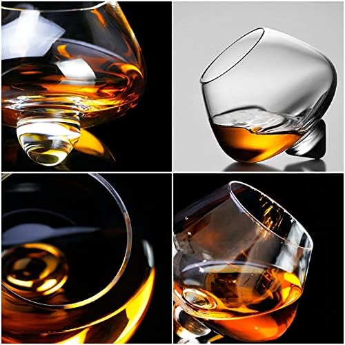 Prelgossp kokoši viski čaše, jasne čaše za tildene viskine, staklene naočale za vinske čaše savršeno za