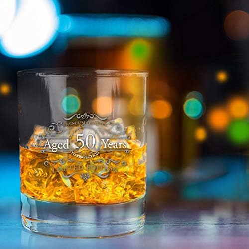 Vintage Edition Birthday Whisky Scotch Glass 11 oz - Vintage Hretan Rođendan Old Fashioned Whisky naočare