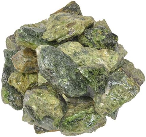Hipnotic dragulji: 18 lbs zelena diopside Bulk grubo kamenje iz Afrike - sirovi prirodni kamen kristali